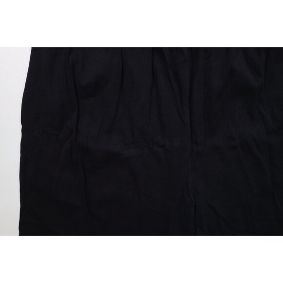 Deadstock Vintage 90s Adidas Mens XL Spell Out Striped Above Knee Shorts Black - Picture 15 of 15